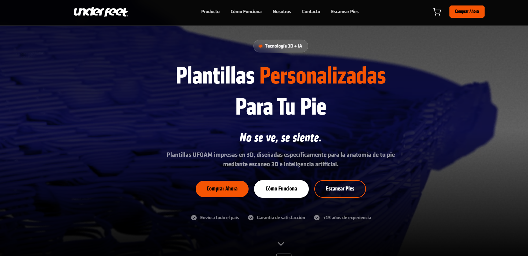 Underfeet — Sitio público